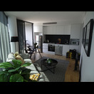 Küchenzeile unseres Apartments in Brisbane